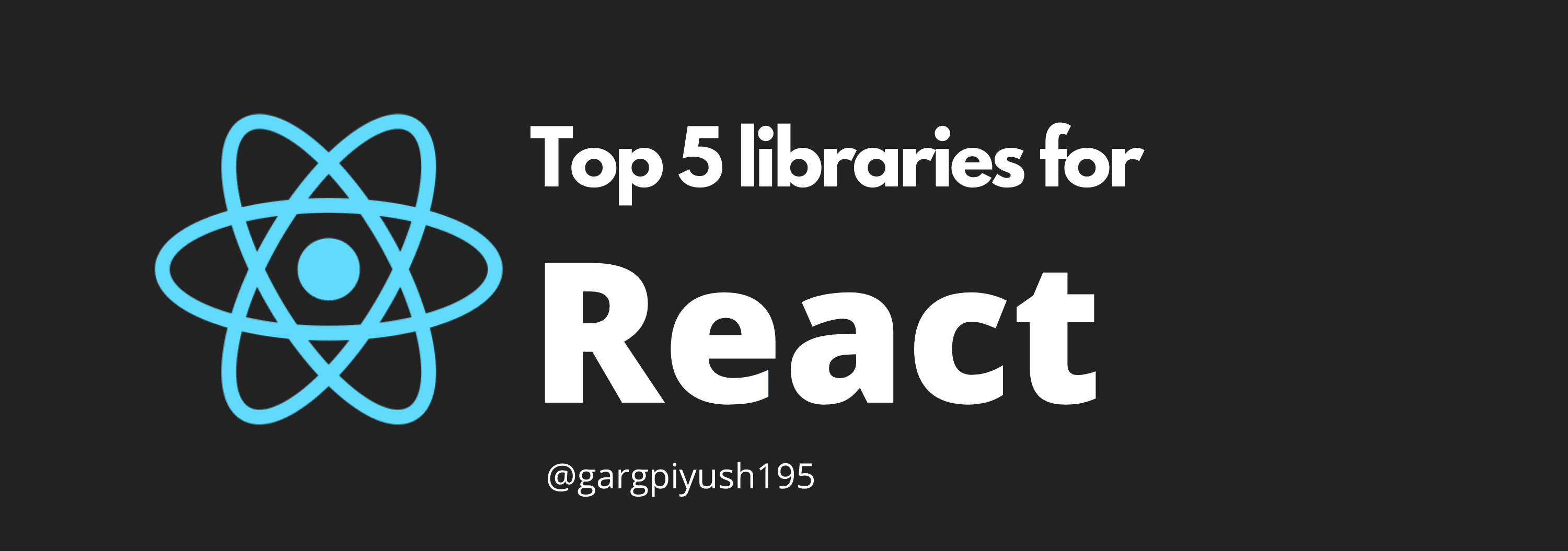Top 5 Libraries for Reactjs