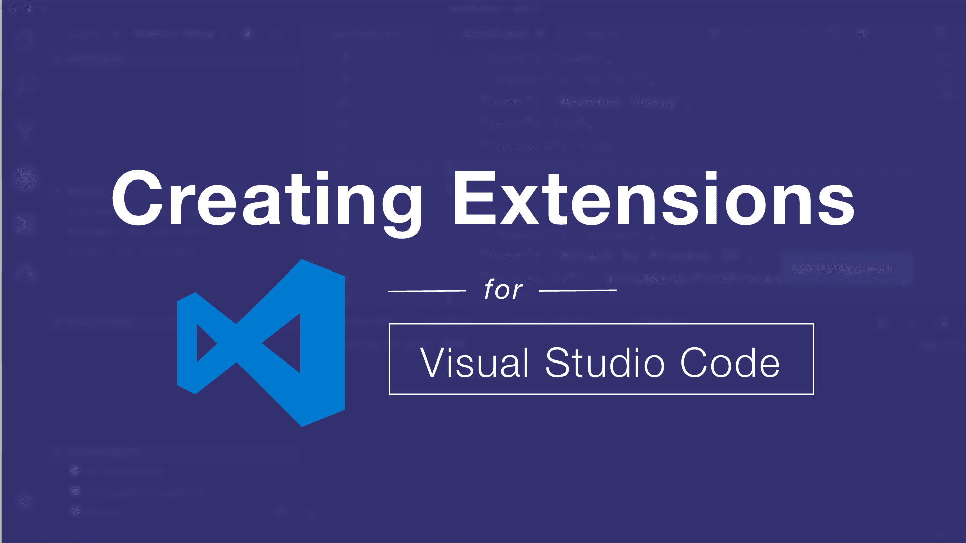 How to create a VS Code extension